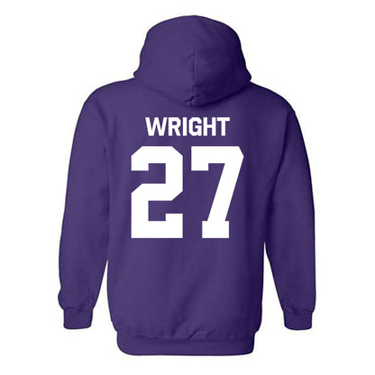 North Alabama - NCAA Softball : Claire Wright - Classic Shersey Hooded Sweatshirt-1