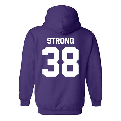 North Alabama - NCAA Football : Nic Strong - Classic Shersey Hooded Sweatshirt-1