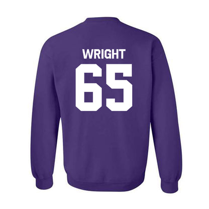 North Alabama - NCAA Football : Collin Wright - Classic Shersey Crewneck Sweatshirt-1