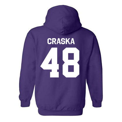 North Alabama - NCAA Baseball : Petey Craska - Classic Shersey Hooded Sweatshirt-1
