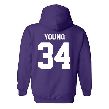 North Alabama - NCAA Football : Anthony Young - Classic Shersey Hooded Sweatshirt-1