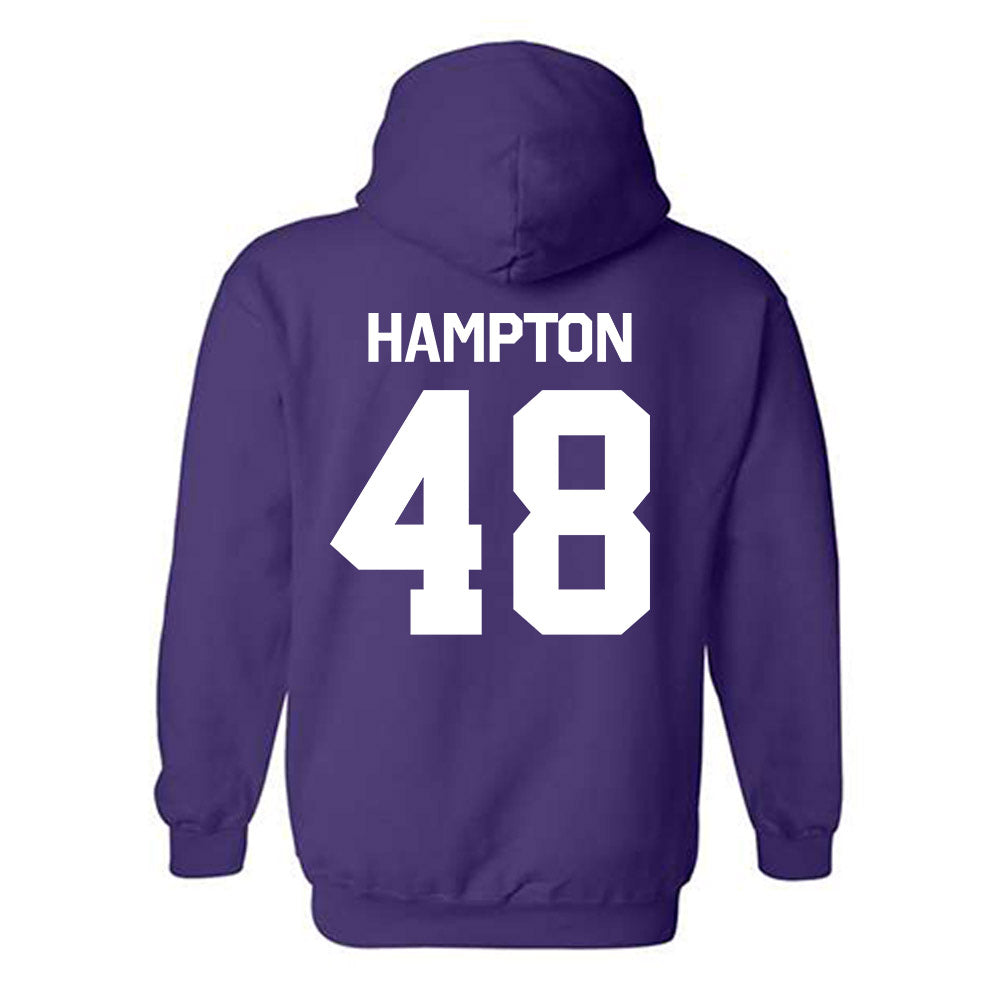 North Alabama - NCAA Football : Seth Hampton - Classic Shersey Hooded Sweatshirt-1