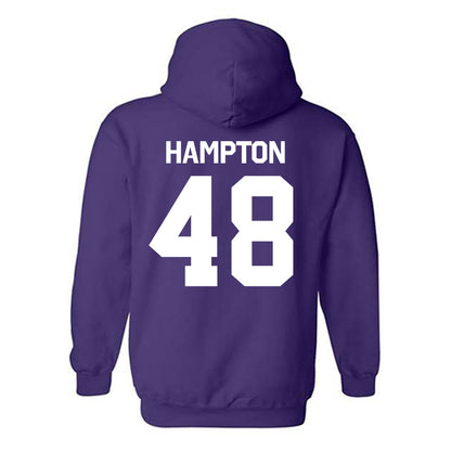 North Alabama - NCAA Football : Seth Hampton - Classic Shersey Hooded Sweatshirt-1