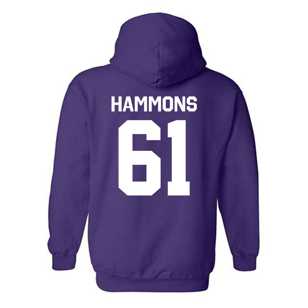 North Alabama - NCAA Softball : Gyvan Hammons - Classic Shersey Hooded Sweatshirt-1