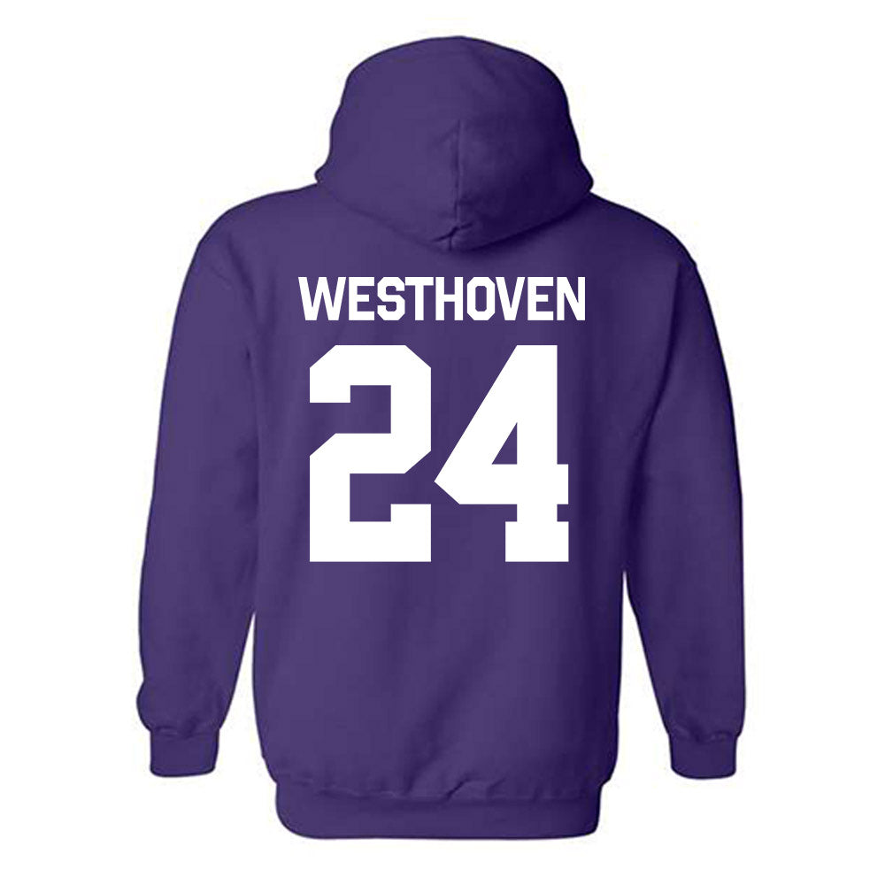 North Alabama - NCAA Softball : Lindsey Westhoven - Classic Shersey Hooded Sweatshirt-1