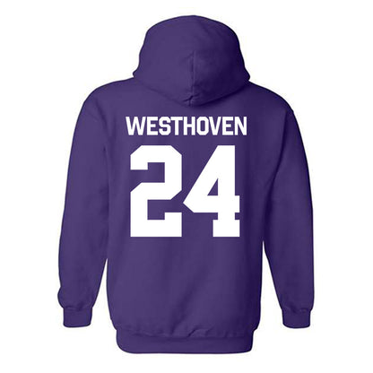 North Alabama - NCAA Softball : Lindsey Westhoven - Classic Shersey Hooded Sweatshirt-1