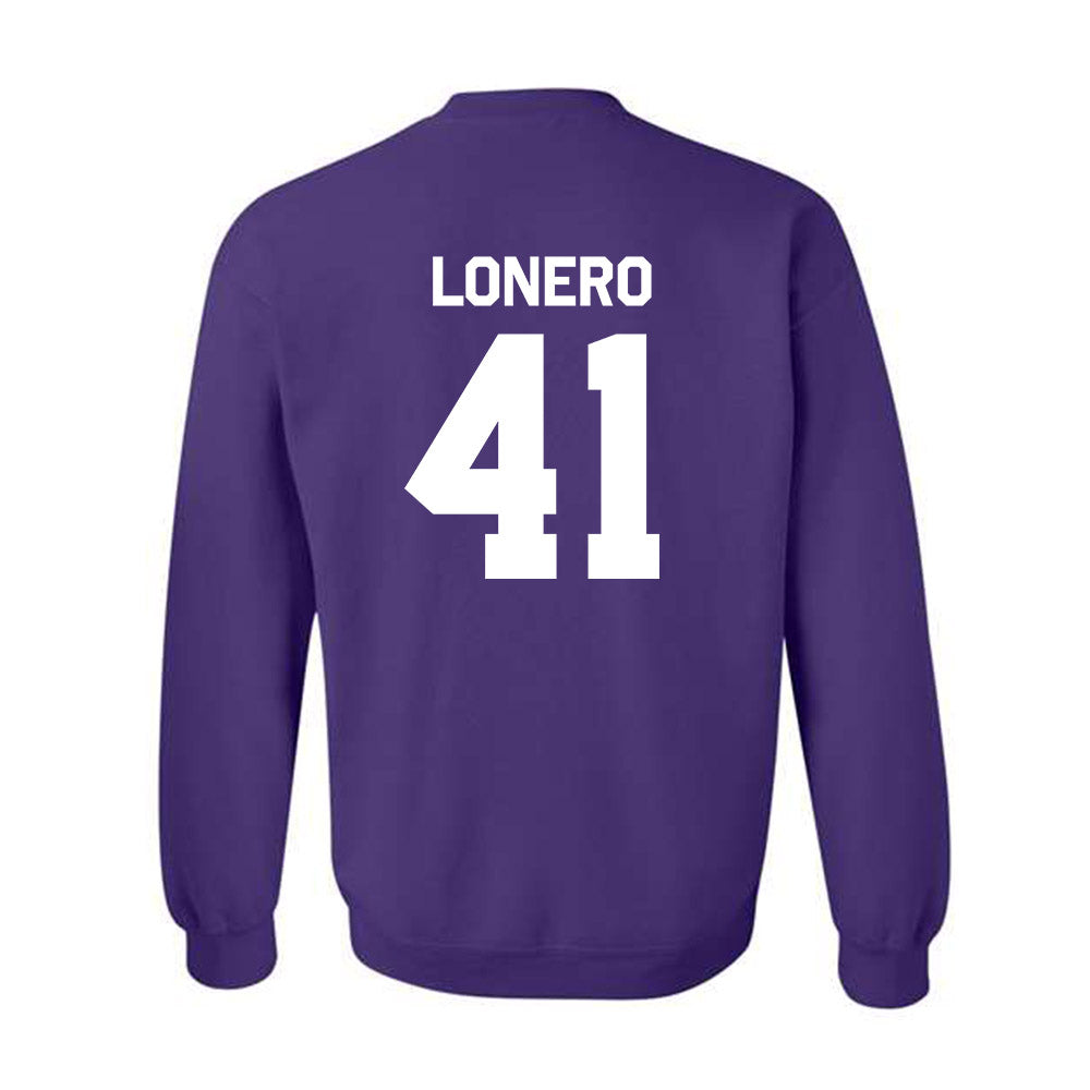 North Alabama - NCAA Baseball : Gio LoNero - Classic Shersey Crewneck Sweatshirt-1