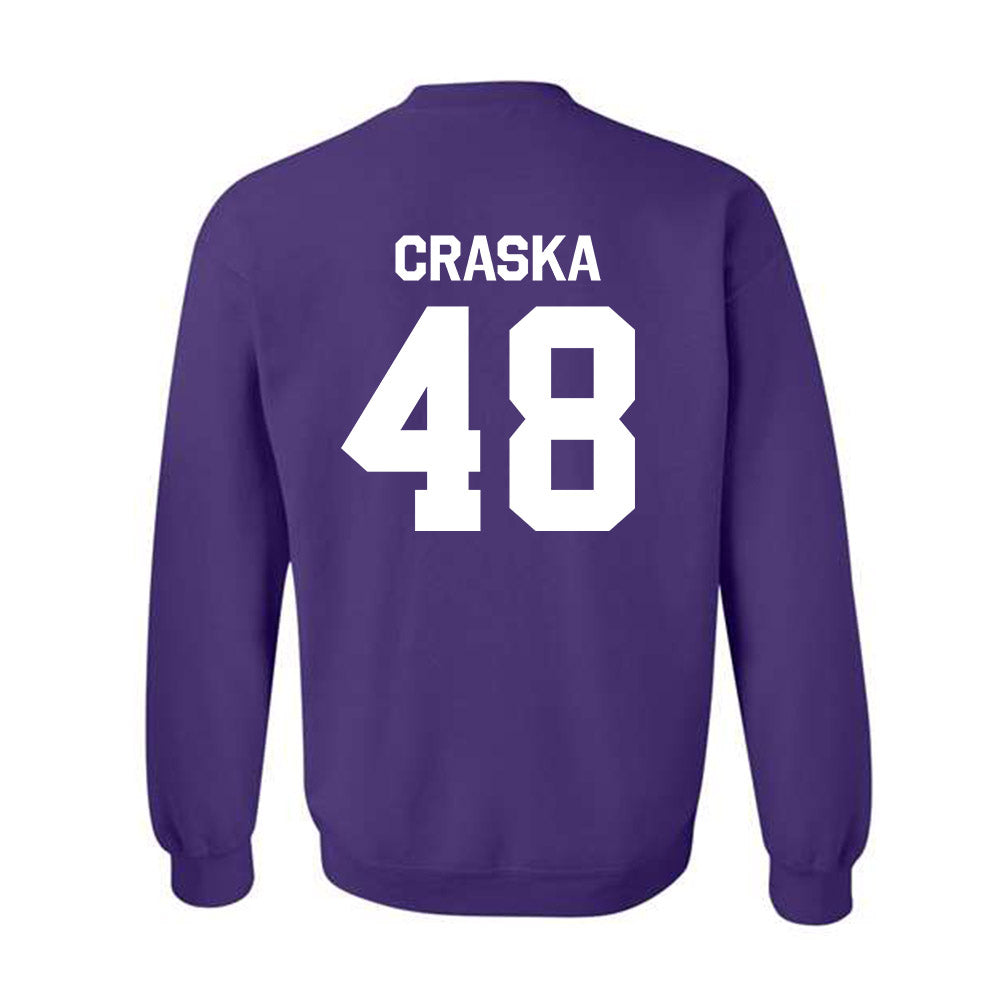 North Alabama - NCAA Baseball : Petey Craska - Classic Shersey Crewneck Sweatshirt-1