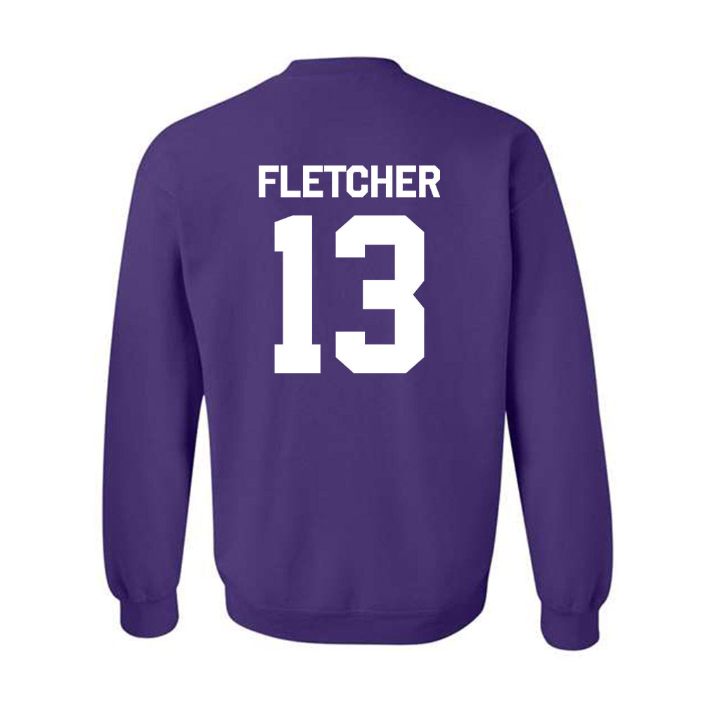 North Alabama - NCAA Football : Azariah Fletcher - Classic Shersey Crewneck Sweatshirt-1