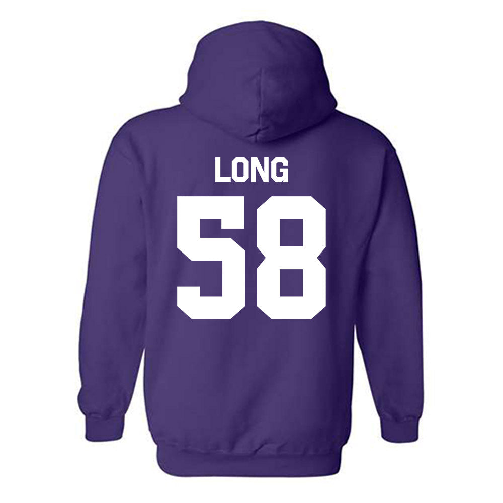 North Alabama - NCAA Football : Eli Long - Classic Shersey Hooded Sweatshirt-1