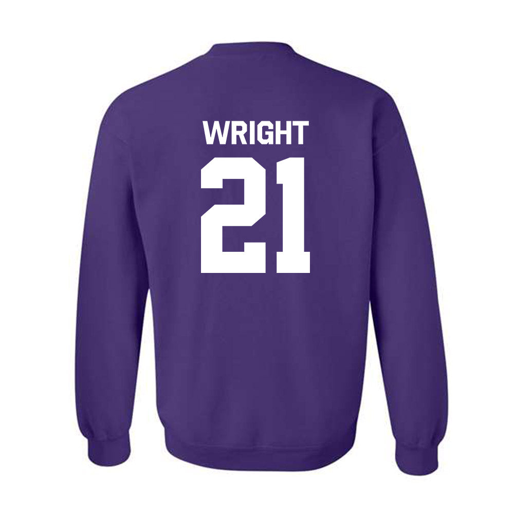 North Alabama - NCAA Softball : Emma Kate Wright - Classic Shersey Crewneck Sweatshirt-1