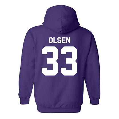 North Alabama - NCAA Softball : Maggie Olsen - Classic Shersey Hooded Sweatshirt-1
