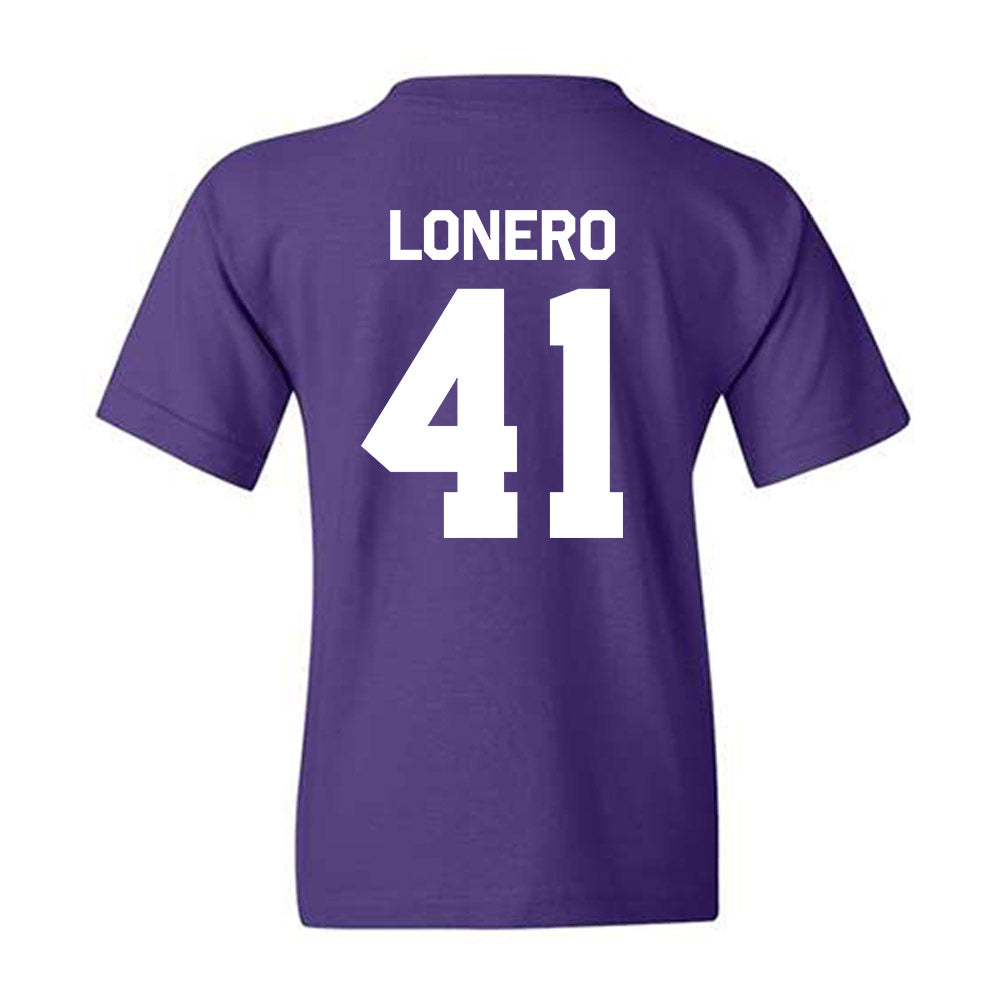North Alabama - NCAA Baseball : Gio LoNero - Classic Shersey Youth T-Shirt-1