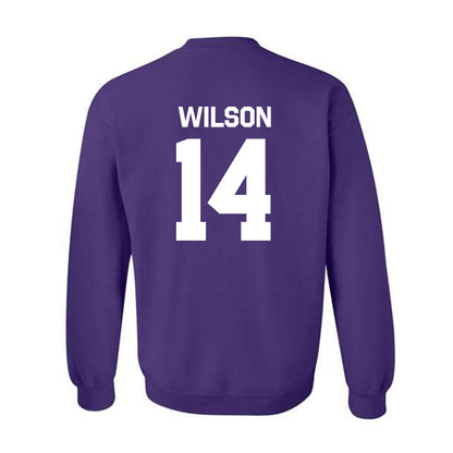 North Alabama - NCAA Baseball : Alex Wilson - Classic Shersey Crewneck Sweatshirt-1
