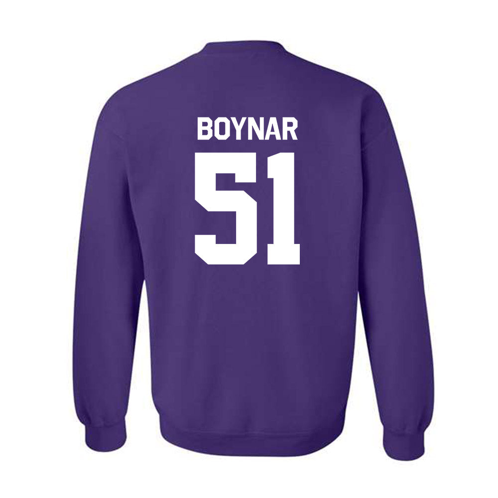 North Alabama - NCAA Baseball : Jake Boynar - Classic Shersey Crewneck Sweatshirt-1