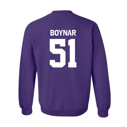 North Alabama - NCAA Baseball : Jake Boynar - Classic Shersey Crewneck Sweatshirt-1