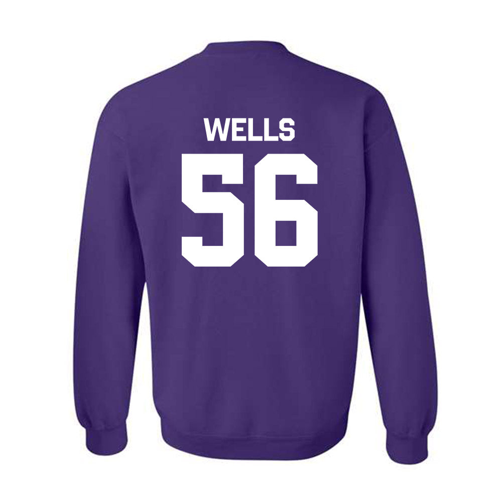 North Alabama - NCAA Football : Matthew Wells - Classic Shersey Crewneck Sweatshirt-1