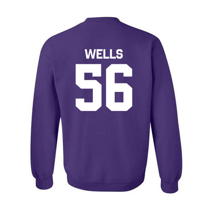 North Alabama - NCAA Football : Matthew Wells - Classic Shersey Crewneck Sweatshirt-1