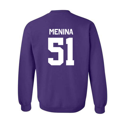 North Alabama - NCAA Baseball : Caleb Menina - Classic Shersey Crewneck Sweatshirt-1
