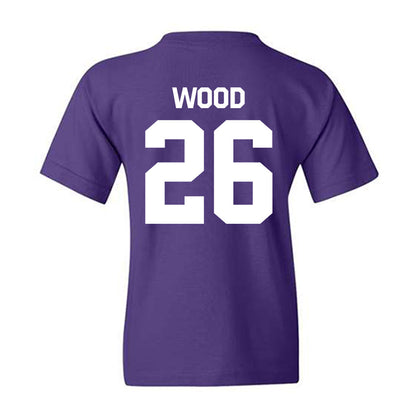 North Alabama - NCAA Baseball : John Austin Wood - Classic Shersey Youth T-Shirt-1