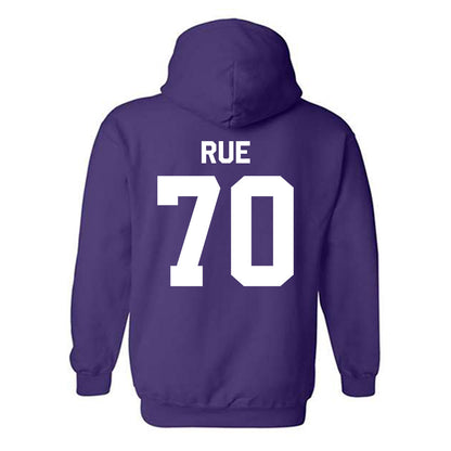 North Alabama - NCAA Football : Isaac Rue - Classic Shersey Hooded Sweatshirt-1