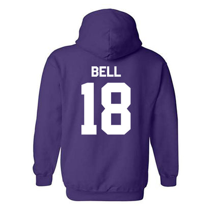 North Alabama - NCAA Baseball : Hunter Bell - Classic Shersey Hooded Sweatshirt-1