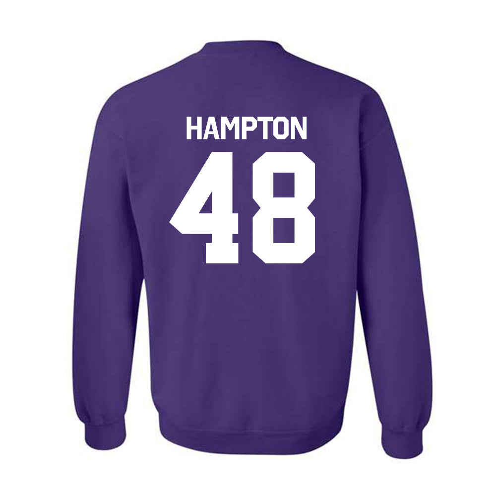North Alabama - NCAA Football : Seth Hampton - Classic Shersey Crewneck Sweatshirt-1