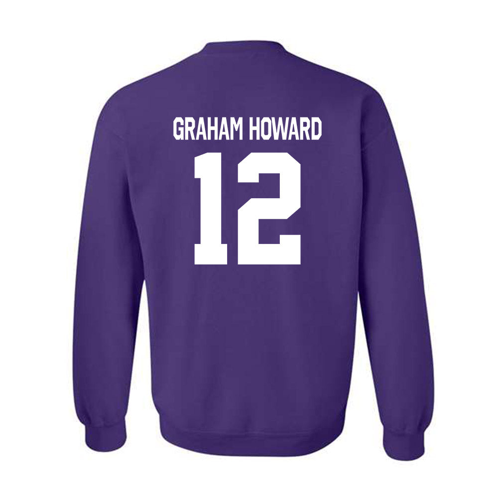 North Alabama - NCAA Men's Basketball : Cortez Graham Howard - Classic Shersey Crewneck Sweatshirt-1