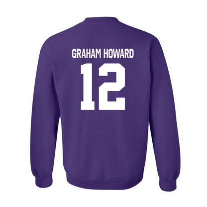 North Alabama - NCAA Men's Basketball : Cortez Graham Howard - Classic Shersey Crewneck Sweatshirt-1