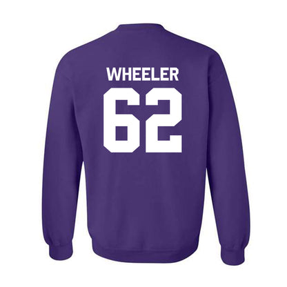 North Alabama - NCAA Football : Carson Wheeler - Classic Shersey Crewneck Sweatshirt-1