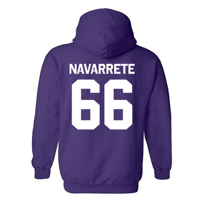 North Alabama - NCAA Football : Julian Navarrete - Classic Shersey Hooded Sweatshirt-1