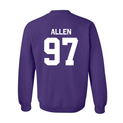 North Alabama - NCAA Football : Trace Allen - Classic Shersey Crewneck Sweatshirt-1