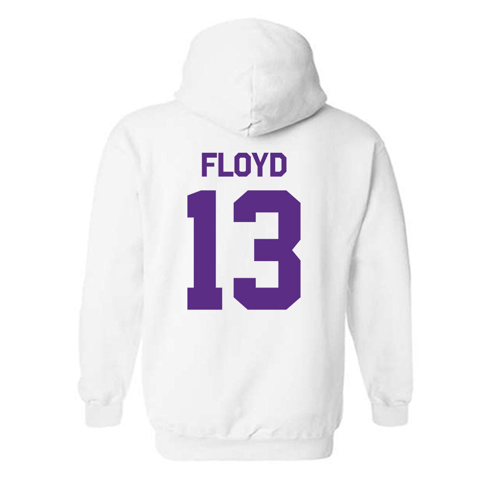North Alabama - NCAA Men's Basketball : Blake Floyd - Classic Shersey Hooded Sweatshirt-1