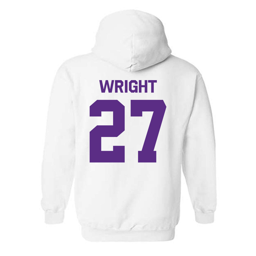 North Alabama - NCAA Softball : Claire Wright - Classic Shersey Hooded Sweatshirt-1