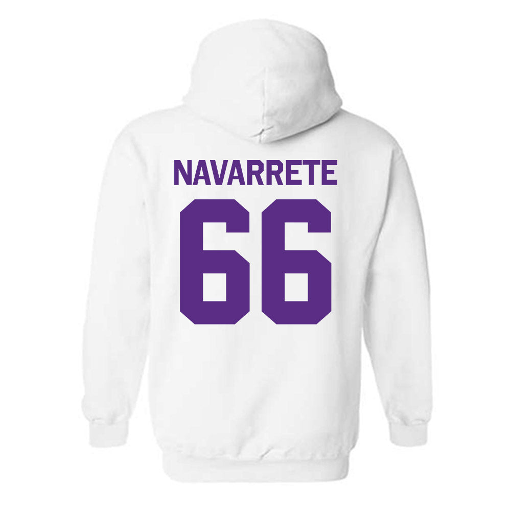 North Alabama - NCAA Football : Julian Navarrete - Classic Shersey Hooded Sweatshirt-1