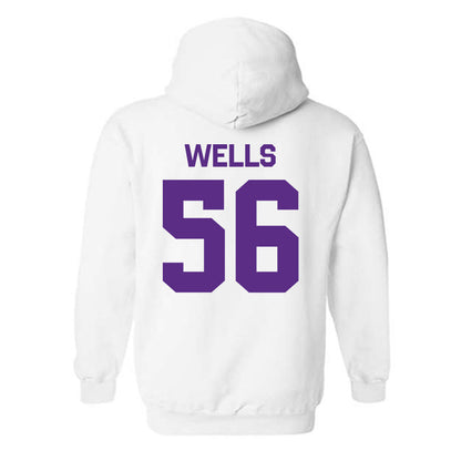 North Alabama - NCAA Football : Matthew Wells - Classic Shersey Hooded Sweatshirt-1