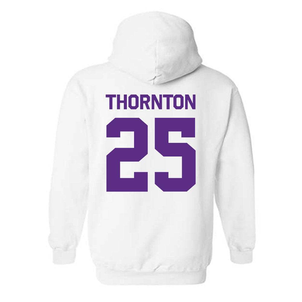 North Alabama - NCAA Football : Logan Thornton - Classic Shersey Hooded Sweatshirt-1