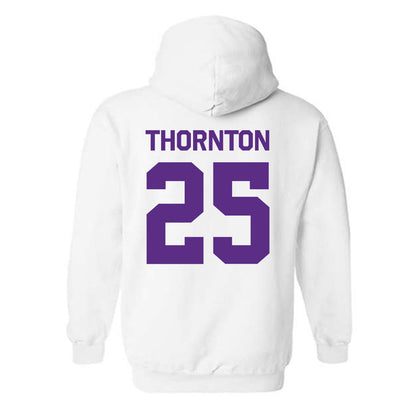 North Alabama - NCAA Football : Logan Thornton - Classic Shersey Hooded Sweatshirt-1