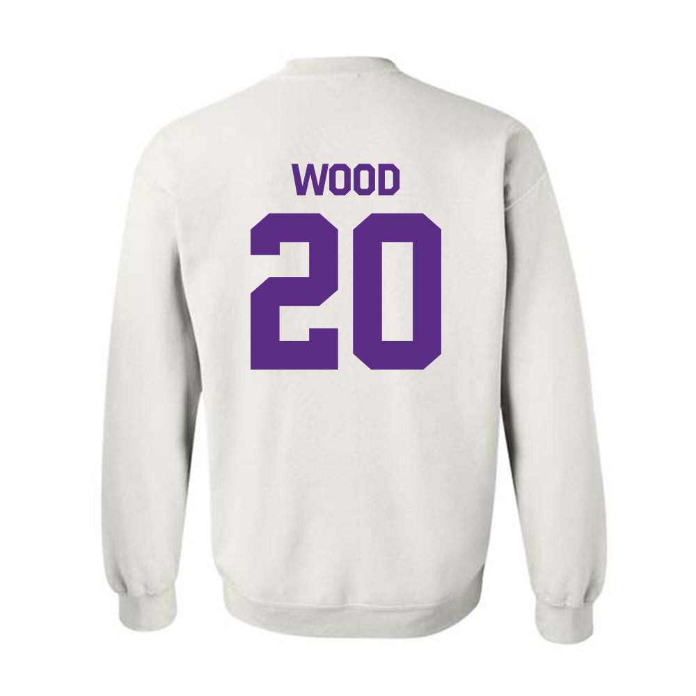 North Alabama - NCAA Football : John Austin Wood - Classic Shersey Crewneck Sweatshirt-1
