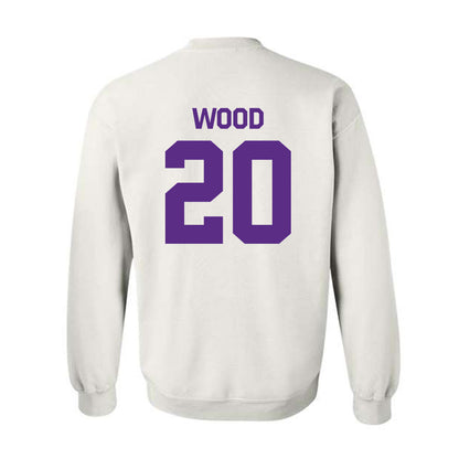 North Alabama - NCAA Football : John Austin Wood - Classic Shersey Crewneck Sweatshirt-1