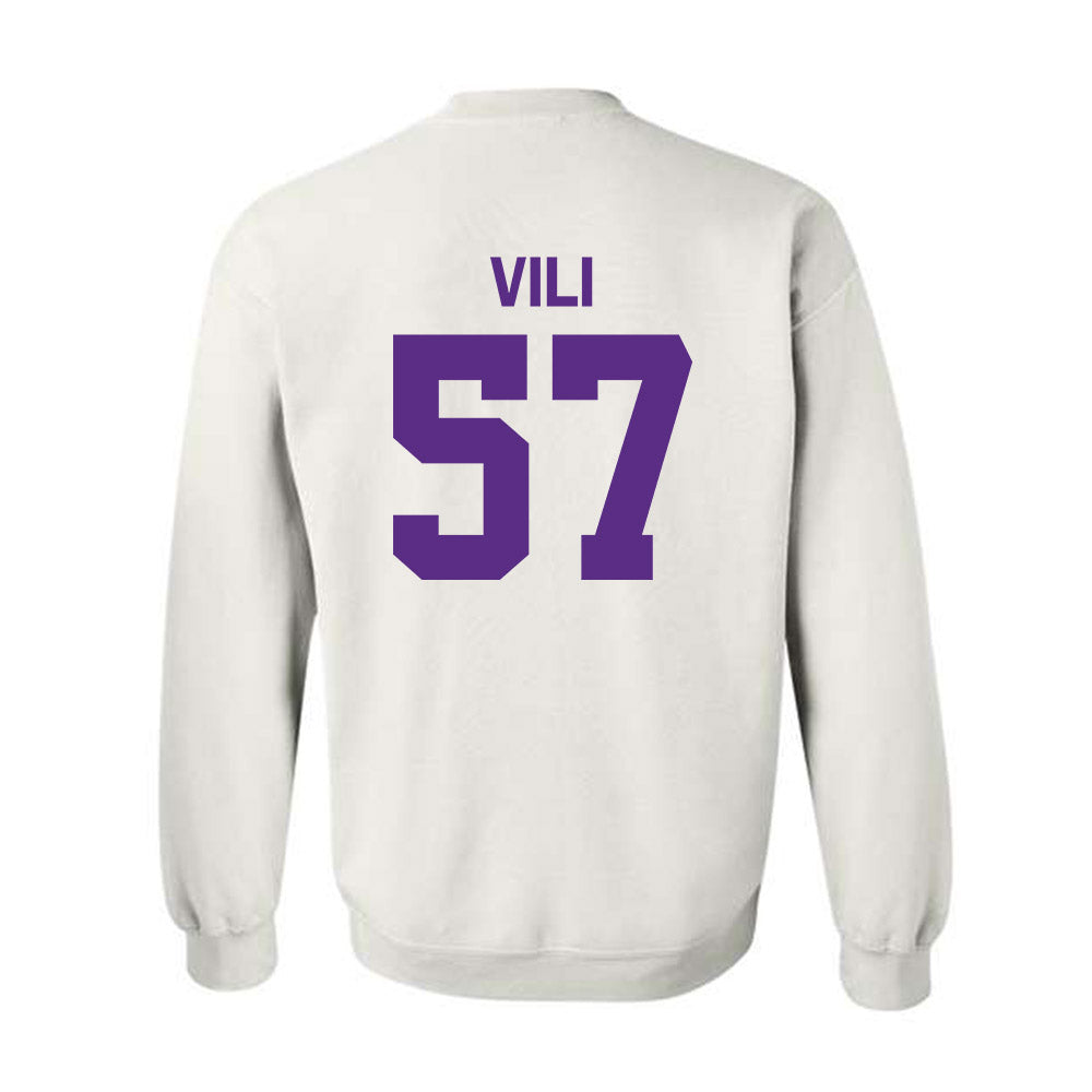 North Alabama - NCAA Football : Fred Vili - Classic Shersey Crewneck Sweatshirt-1