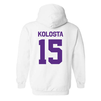 North Alabama - NCAA Women's Volleyball : Jenna Kolosta - Classic Shersey Hooded Sweatshirt-1