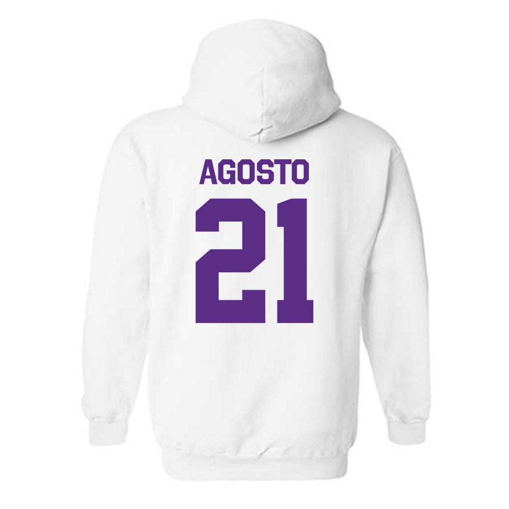North Alabama - NCAA Baseball : Justus Agosto - Classic Shersey Hooded Sweatshirt-1