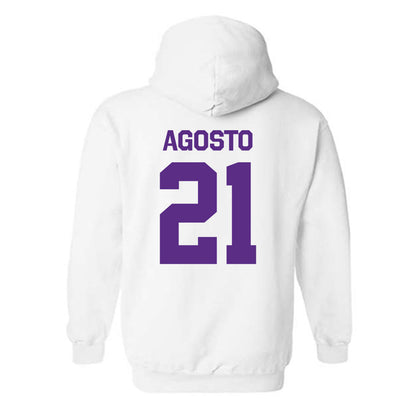 North Alabama - NCAA Baseball : Justus Agosto - Classic Shersey Hooded Sweatshirt-1