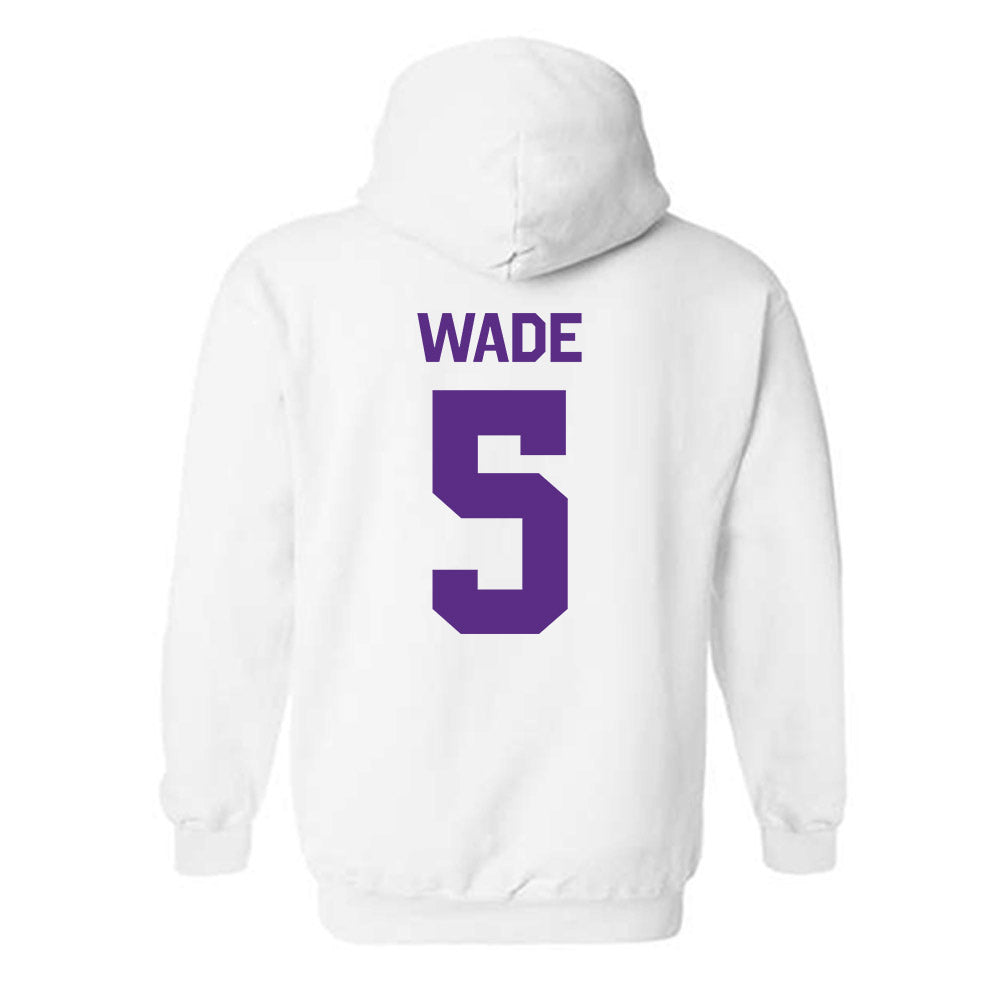 North Alabama - NCAA Football : Destin Wade - Classic Shersey Hooded Sweatshirt-1