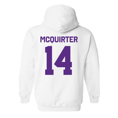 North Alabama - NCAA Women's Volleyball : Paris McQuirter - Classic Shersey Hooded Sweatshirt-1