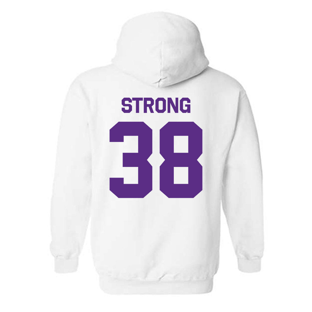 North Alabama - NCAA Football : Nic Strong - Classic Shersey Hooded Sweatshirt-1