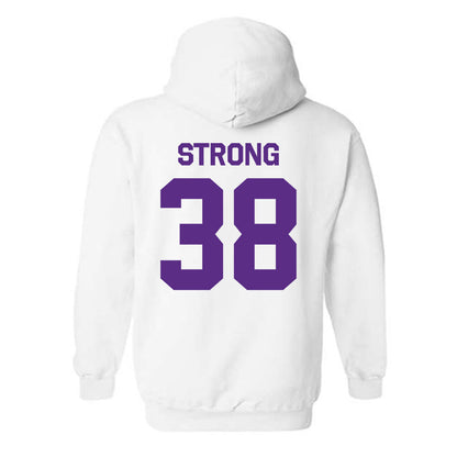 North Alabama - NCAA Football : Nic Strong - Classic Shersey Hooded Sweatshirt-1