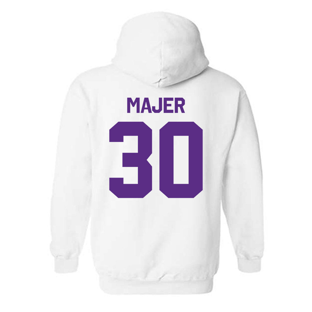 North Alabama - NCAA Baseball : Zakary Majer - Classic Shersey Hooded Sweatshirt-1