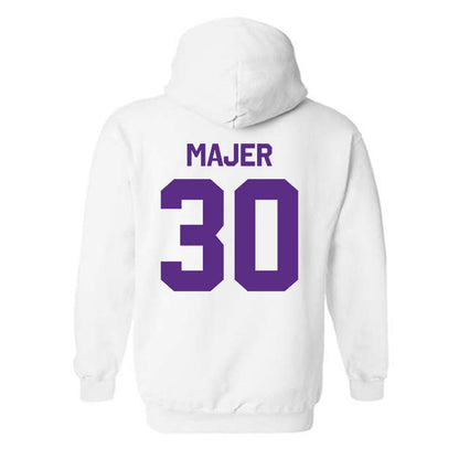 North Alabama - NCAA Baseball : Zakary Majer - Classic Shersey Hooded Sweatshirt-1